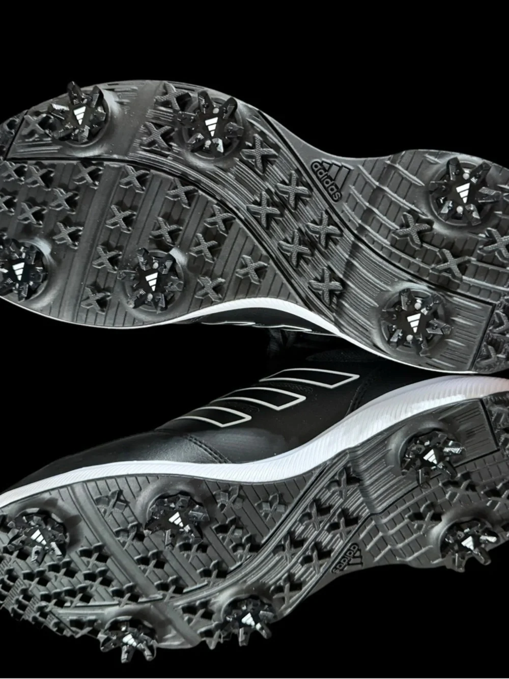 adidas Black and White Men's Golf  Shoes NWT